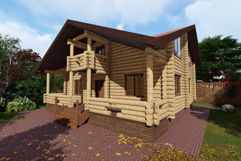 Проект дома 11х11 - 158.1 м2